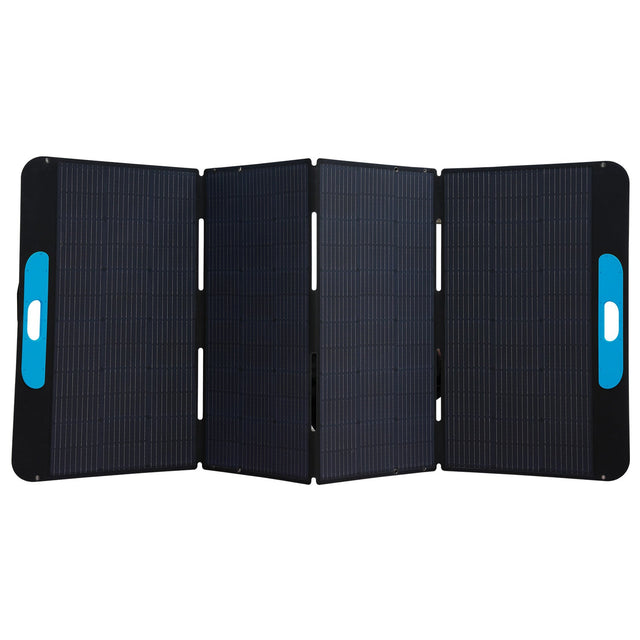 A front view of the TS400 when opened up fully and with slight bends where the folding mechanism is being utilised