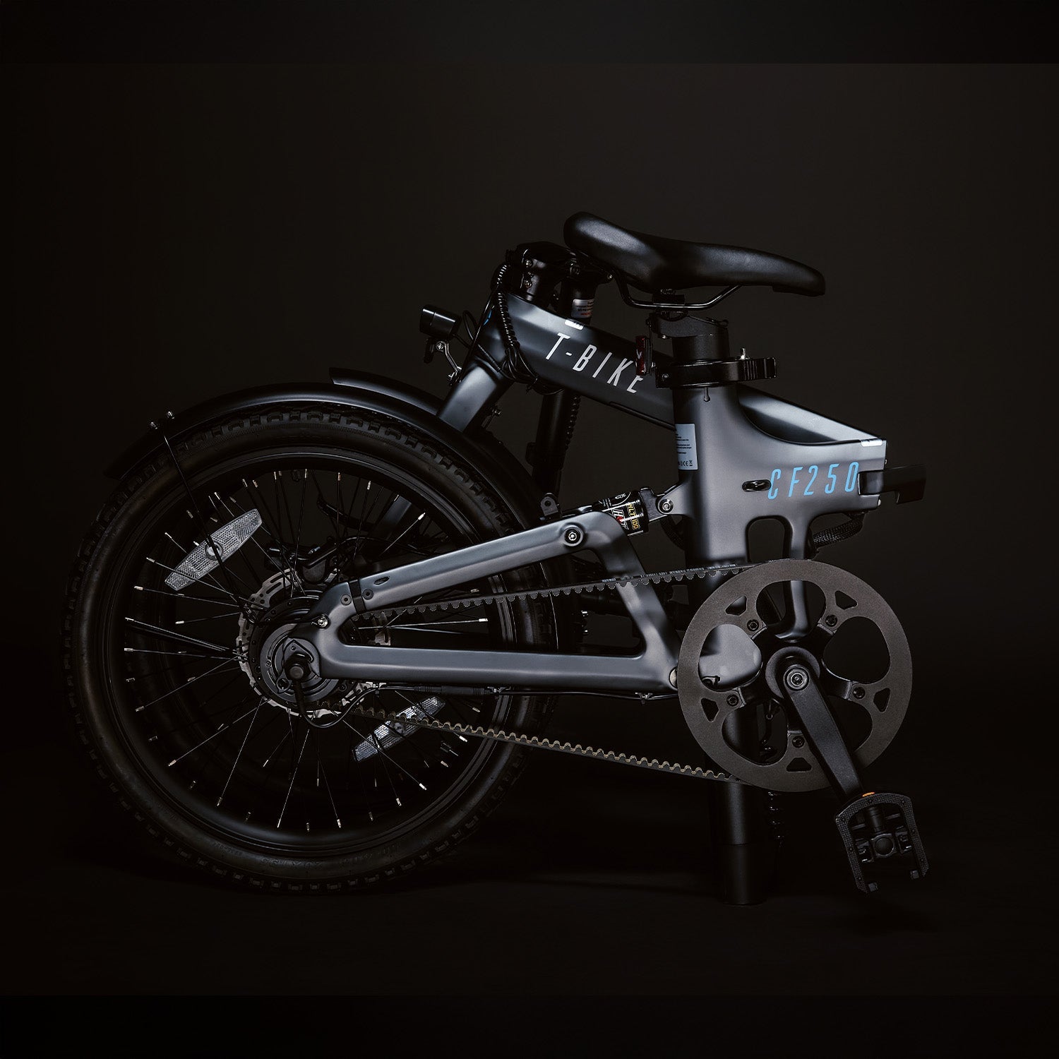 CF250 –  Folding Electric Bike - Black